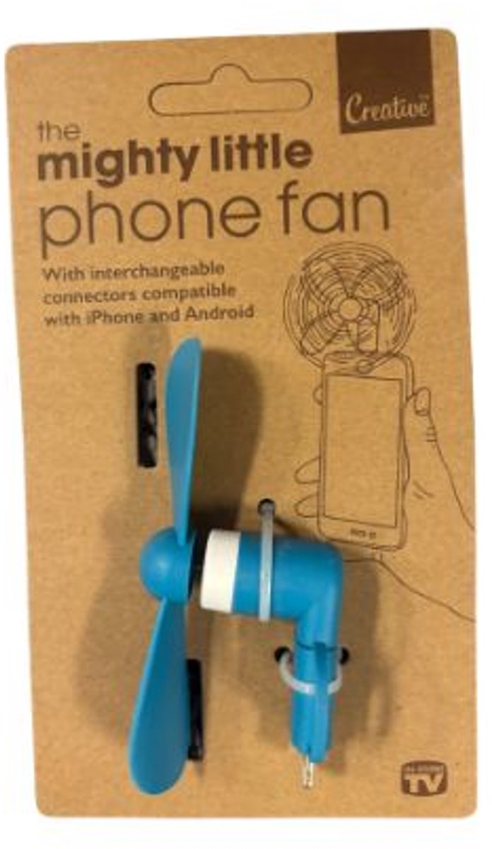 Telefoon ventilator apple lightning en micro usb