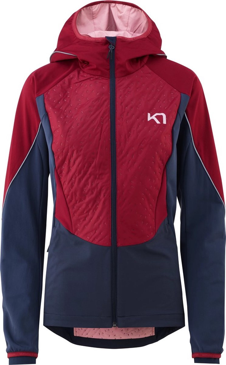 Kari Traa Damen Trainingsjacke Tirill 2.0 Red 172999 Blau/Rot-M