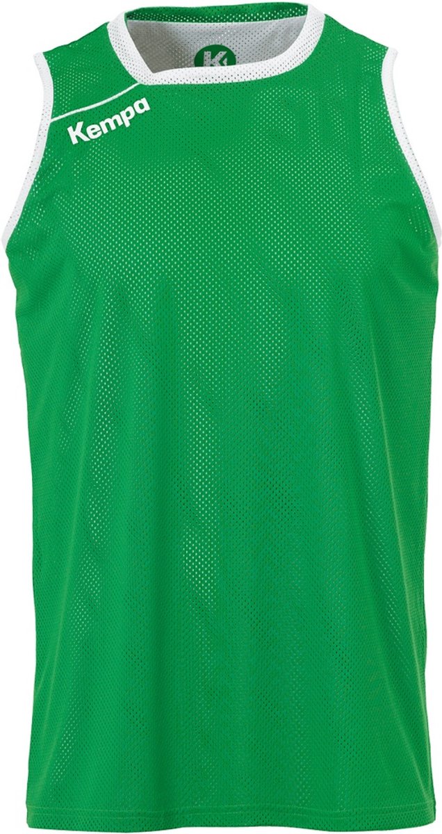 Kempa Reversible Tank Top Groen-Wit Maat M
