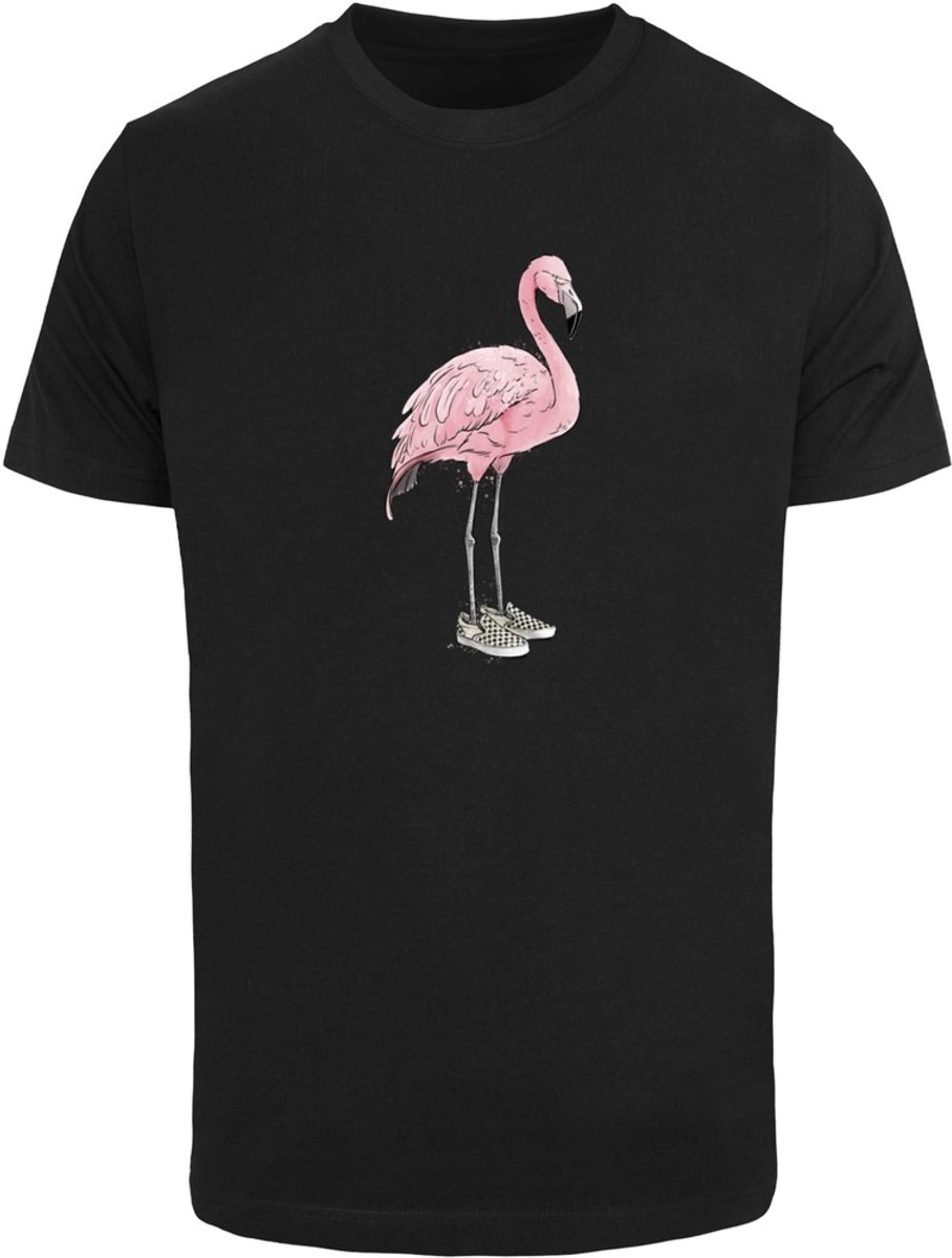 Mister Tee Fly-Mingo Heren T-shirt S Zwart