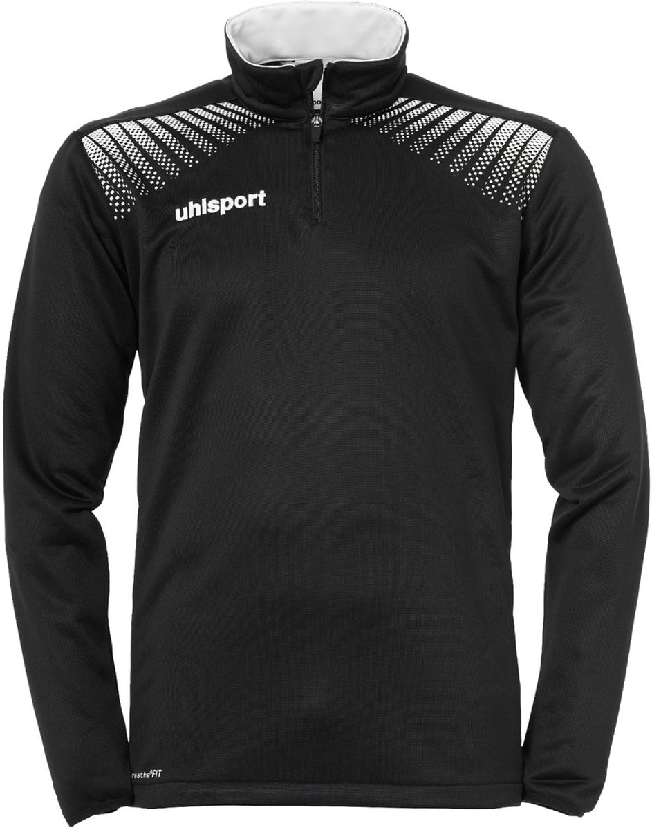 Uhlsport Goal 1/4 Zip Top Zwart-Wit Maat 152