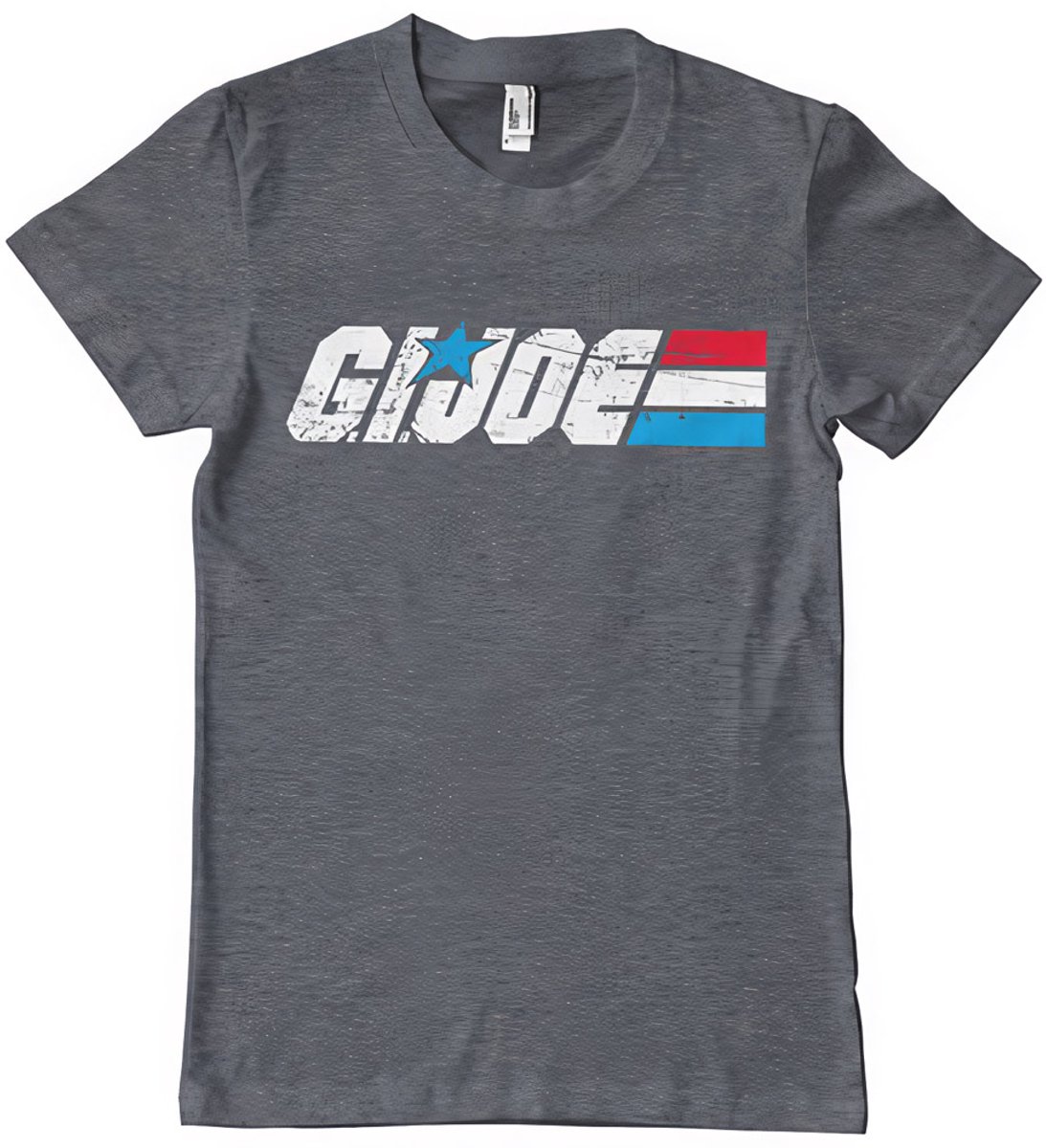 G.I. Joe Washed Logo T-Shirt DarkHeather-2XL