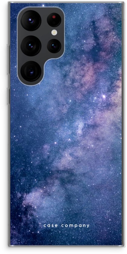 Case Company® - Coque Samsung Galaxy S22 Ultra - Nébuleuse - Coque souple pour téléphone - Protection tous côtés et bord d'écran