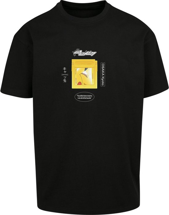 Mister Tee - Catch Em 2.0 Oversize Heren T-shirt - XL - Zwart