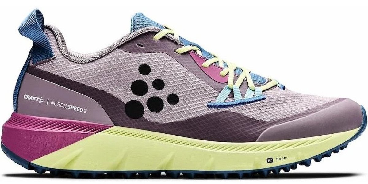 Craft Damen Laufschuhe ADV Nordic Speed 2 194722 Gelb/Lila-UK 6