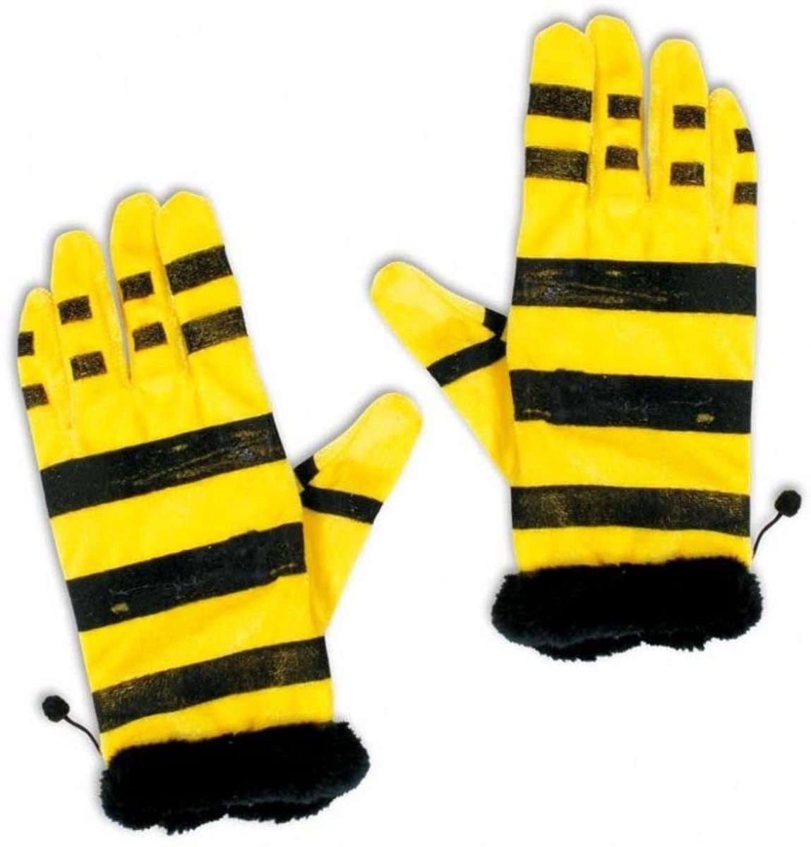 Handschoenen Bij - geel zwart