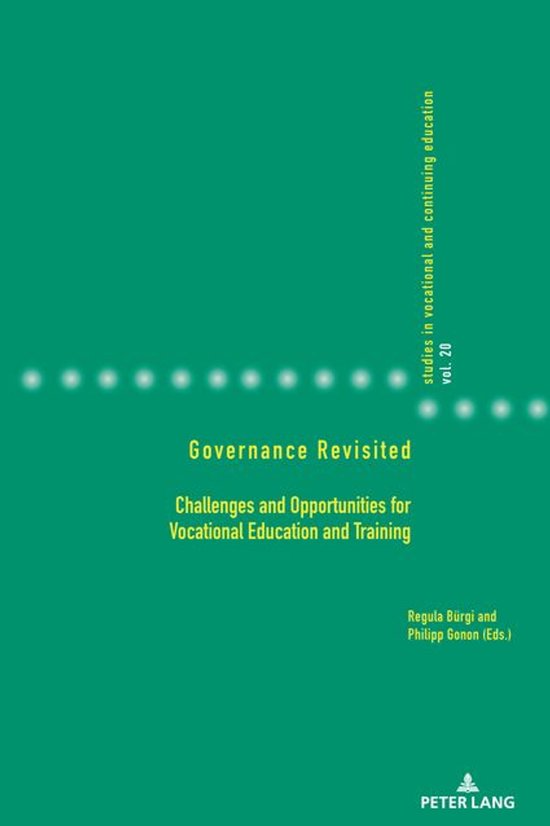Studies in Vocational and Continuing Education 20 - Governan ... - cover