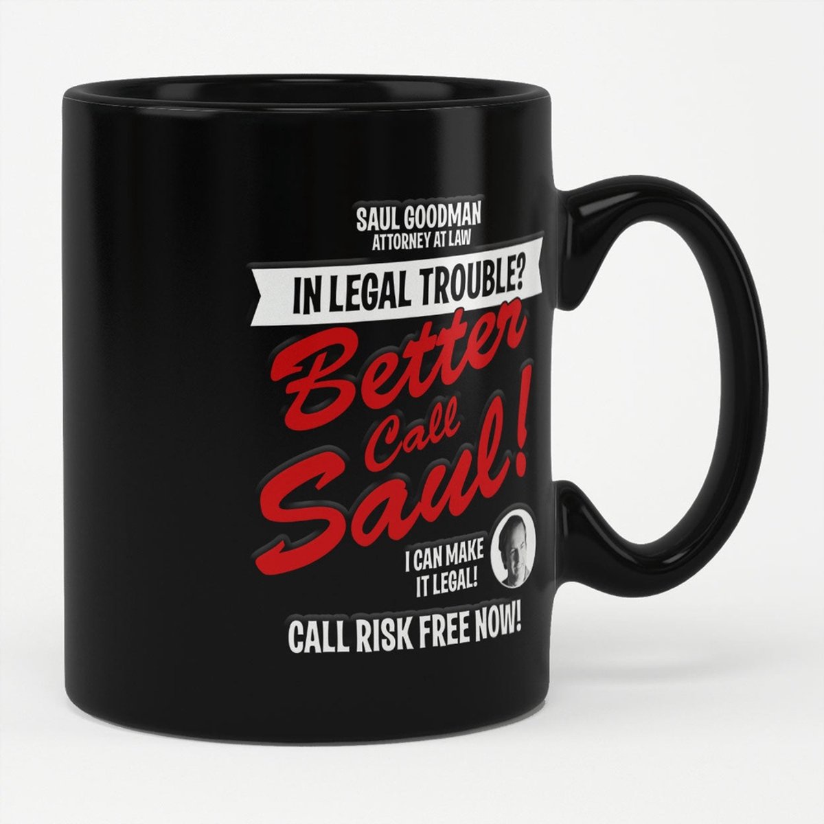 Breaking Bad Tasse/Kaffeebecher In Legal Trouble Mug Black