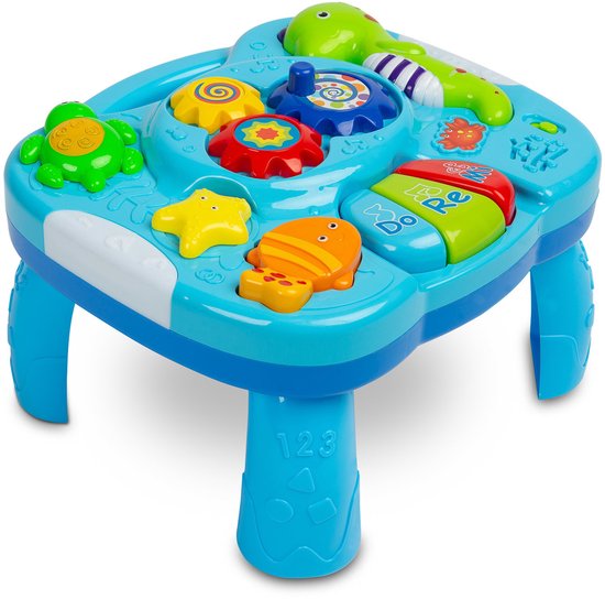 Baby Activiteitentafel, Educatief Speelgoed met Muziek en Licht