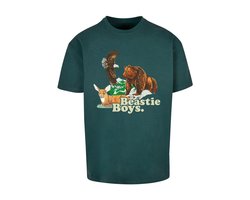 Mister Tee - Beastie Boys Animal Heren T-shirt - S - Groen