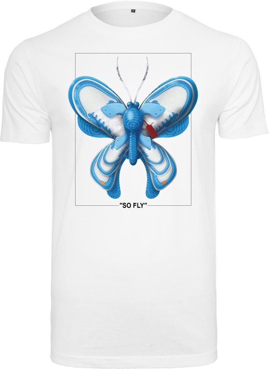 Mister Tee - So Fly Heren T-shirt - XL - Wit