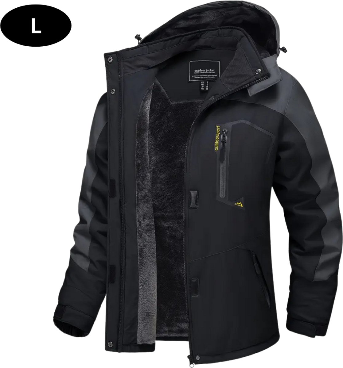 Livano Skipak SkiBroek Skijas Ski Suit Wintersport Dames 2-Delig Donker Grijs