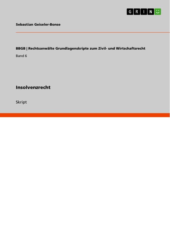 Insolvenzrecht - cover