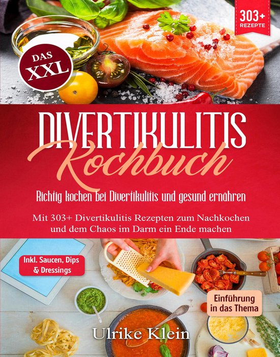 Das XXL Divertikulitis Kochbuch – Richtig kochen bei Diver ... - cover