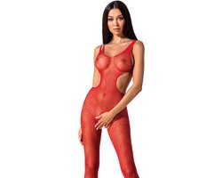 Passion - Woman Bs085 Red Bodystocking One Size