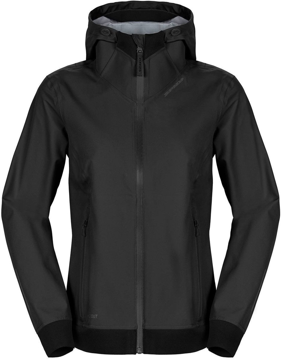 Spidi Hoodie Shell Lady Jas Zwart - Jas