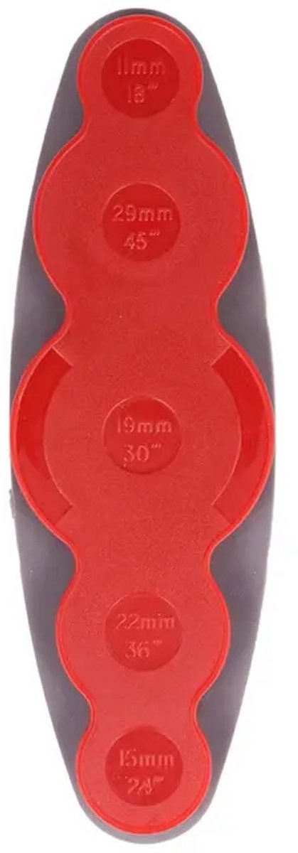 Milward Gereedschap voor stofknopen 11-29mm