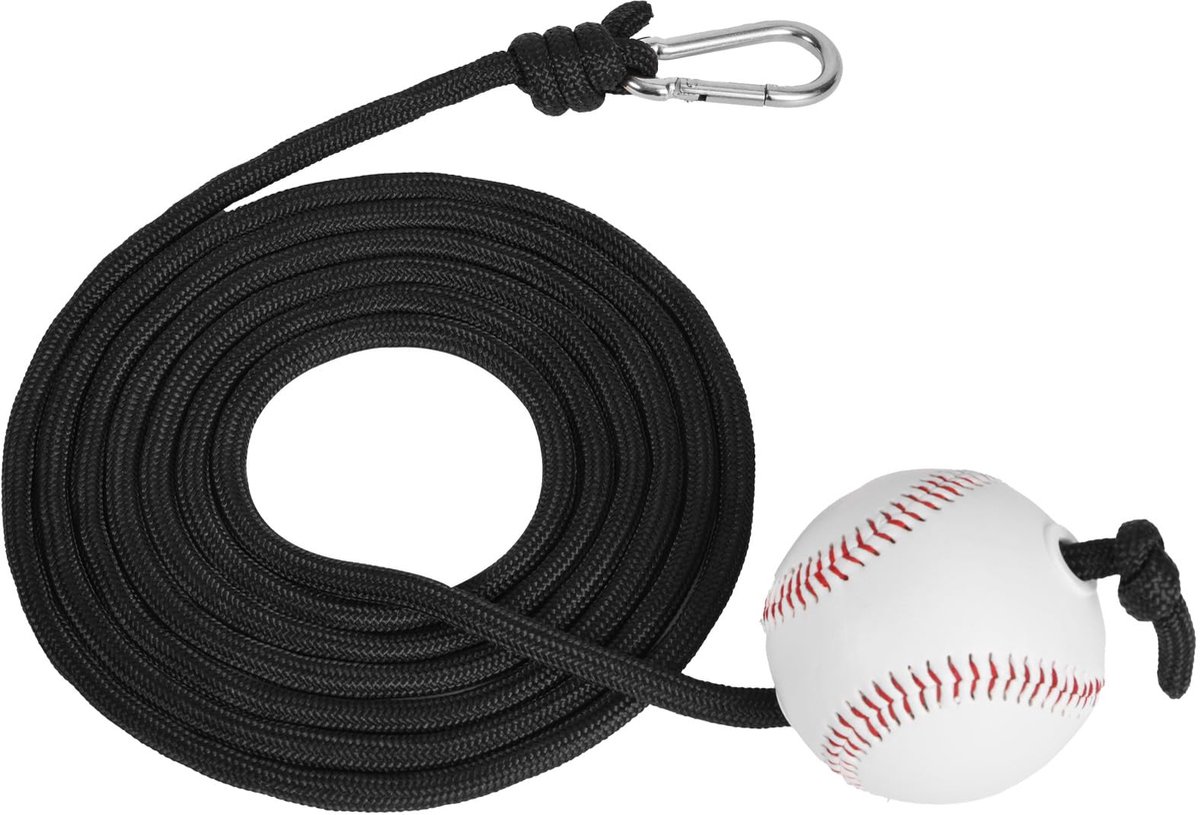 Baseball en Softbal Slagtrainer, Verstelbaar Trainingskoord met Bal voor Verbetering van Slagvaardigheden Oog-Handcoördinatie Slagkracht voor Alle Niveau’s