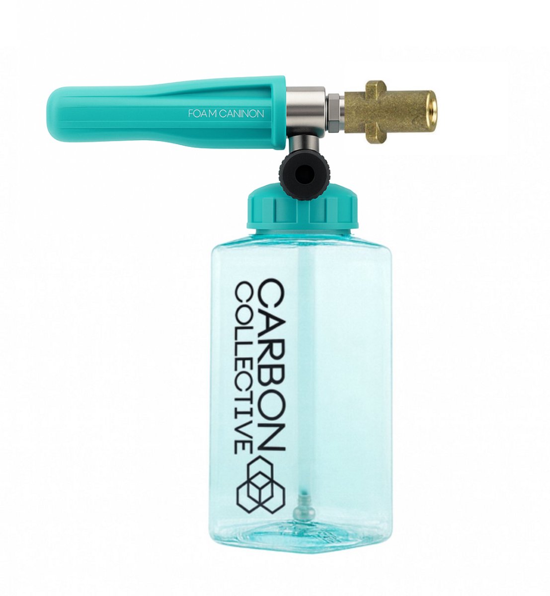 CARBON COLLECTIVE – Ultimate HD Snow Foam Lance – Clear Teal – Transparent Blue - KARCHER K-SERIES METAAL