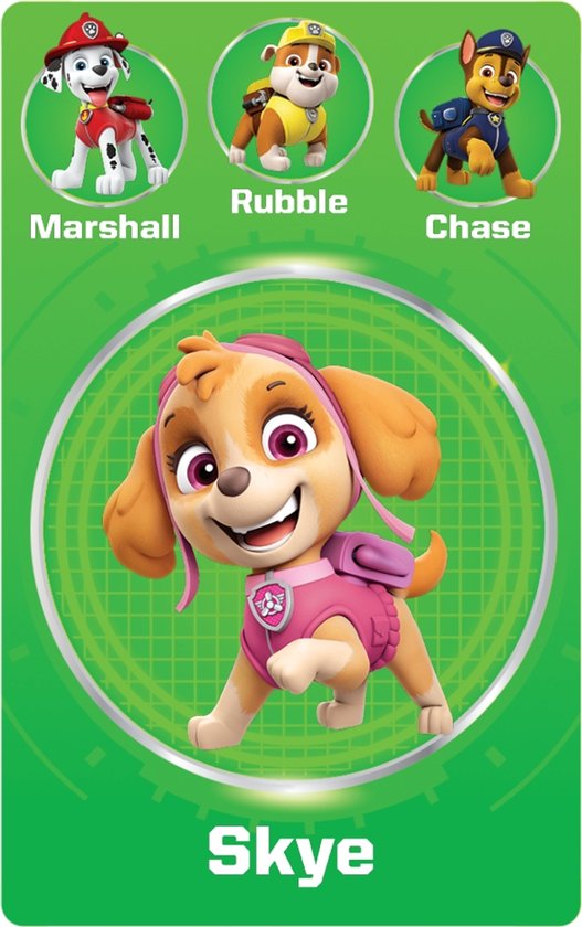 Tactic PAW Patrol Kwartet – Kaartspel – Kinderspel – Vanaf 4 jaar – 2-4 spelers