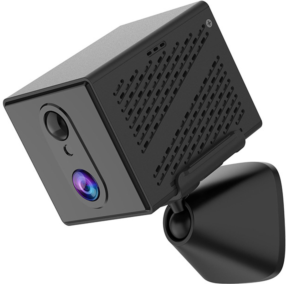 Slimme draadloze WiFi HD ultrakleine thuisbeveiligingsnetwerkvideo binnen IP 2K 4G minicamera (met 64G geheugenkaart)