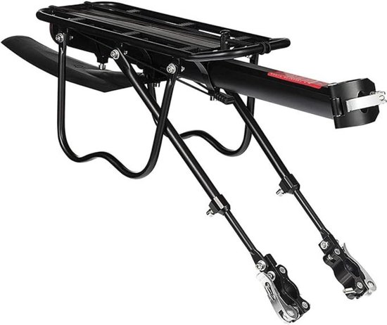 Bagagedrager verbreder - Fiets bagagedrager - Achterdrager verbreding - Fietsaccessoires - Extra breed - Transportrek - Fietstassen - Boodschappen - Vakantie - E-bike