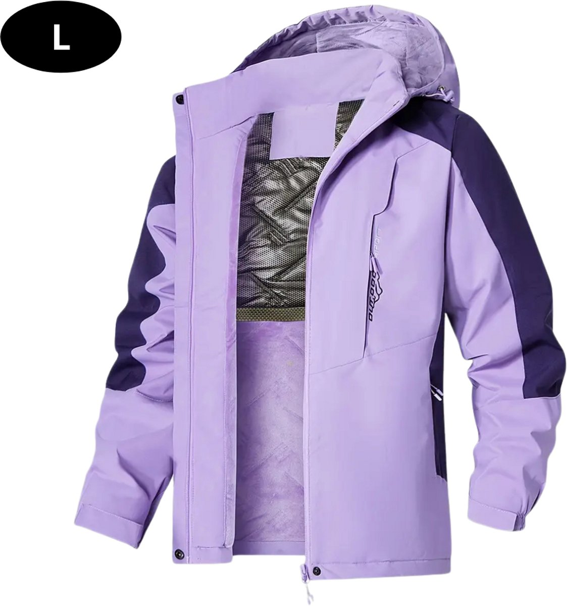 Bovista Skipak SkiBroek Skijas Ski Suit Wintersport Dames 2-Delig Paars