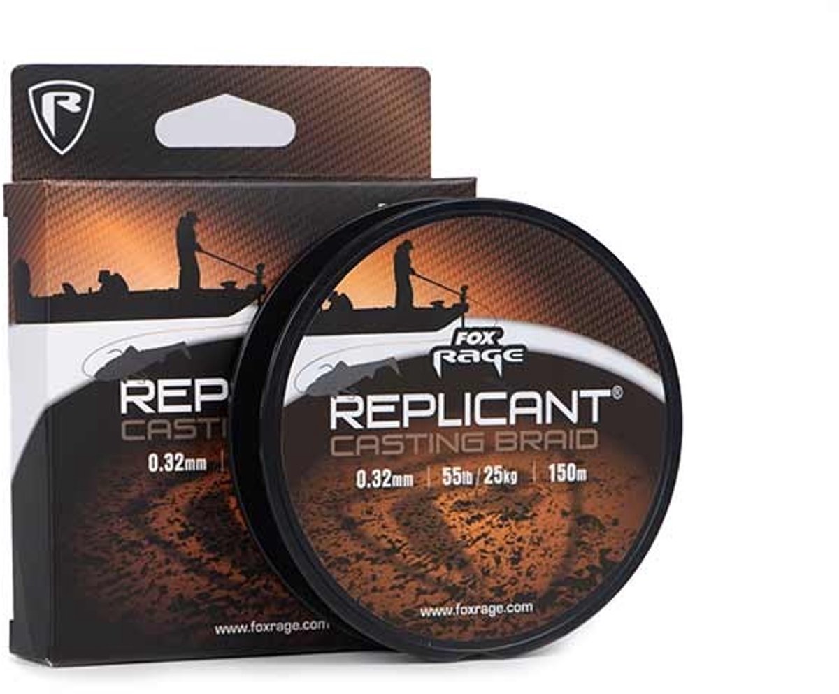 Fox Rage Replicant Cast Braid 150m - Maat : 0.41mm - 65lb