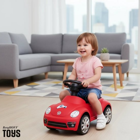 Volkswagen Beetle - Porteur Enfant - 1 à 3 ans - Rouge