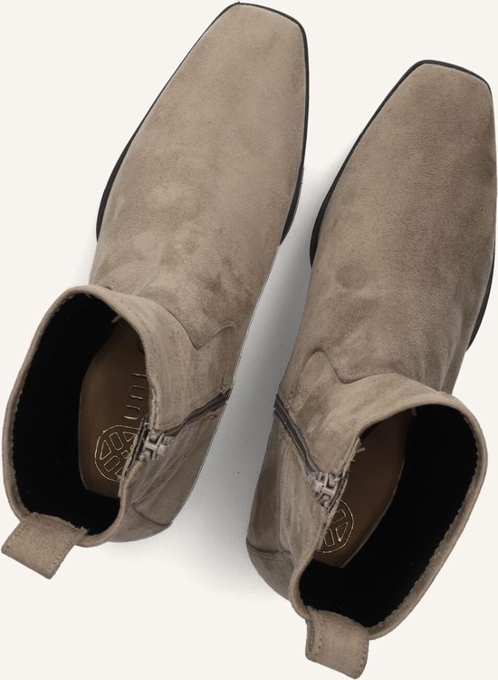 Unisa Langley Bottines - Bottines avec fermeture éclair - Femme - Taupe - Taille 38