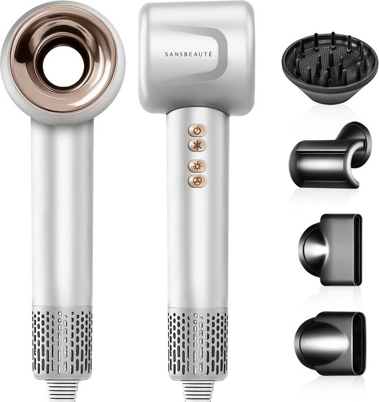 Sansbeauté Föhn met Diffuser - Krullen (EAN: 8721161942207) - Sansbeauté® - €89,99