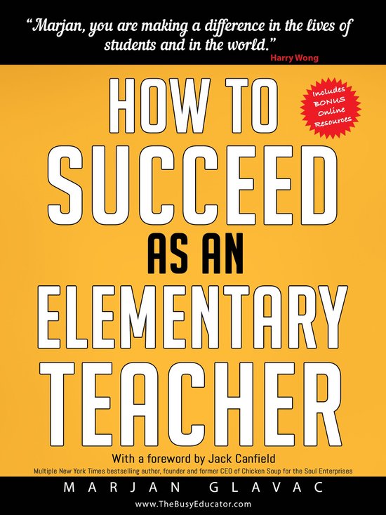 How to Succeed as an Elementary Teacher - cover