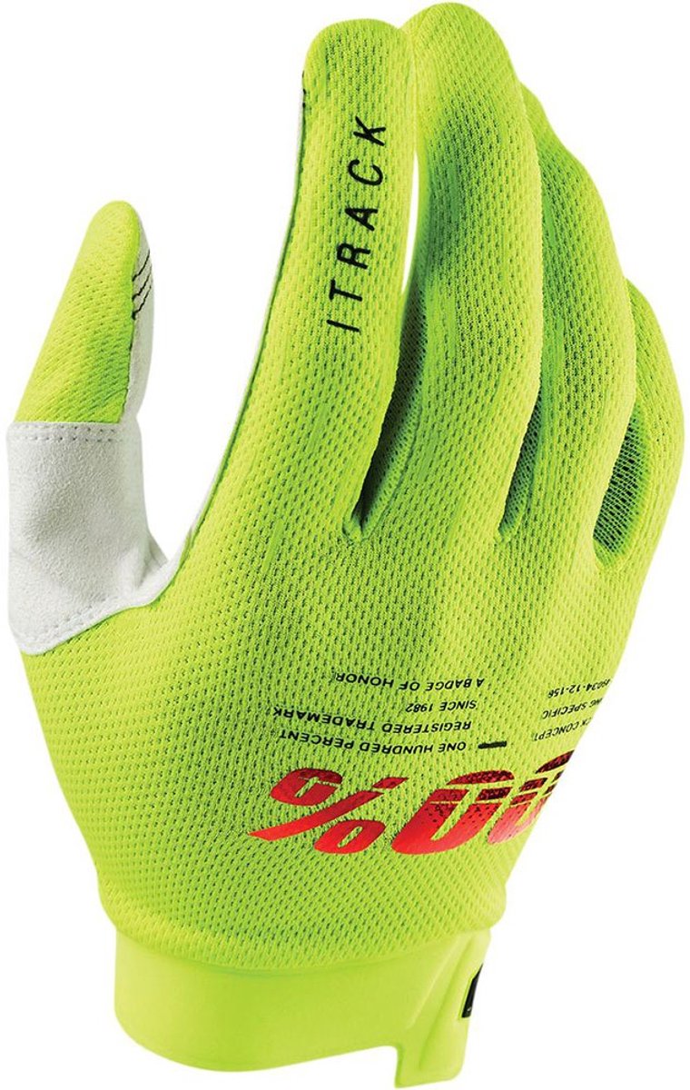100percent Itrack Off-road Handschoenen Geel XL Kinderen