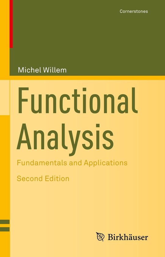 Mathematics and Statistics (R0) - Functional Analysis - cover