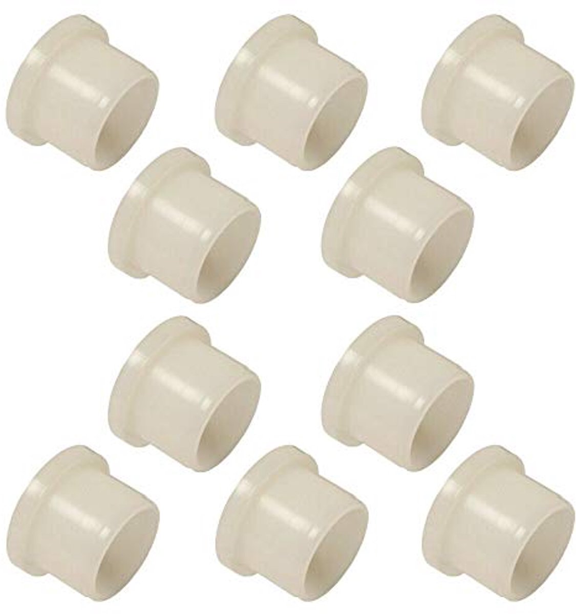 10 x Schouderspacer Pads voor Fietsen - Kunststof Nylon met Schroef Sluitring (8 x 12 x 16 x 12 x 2 mm)