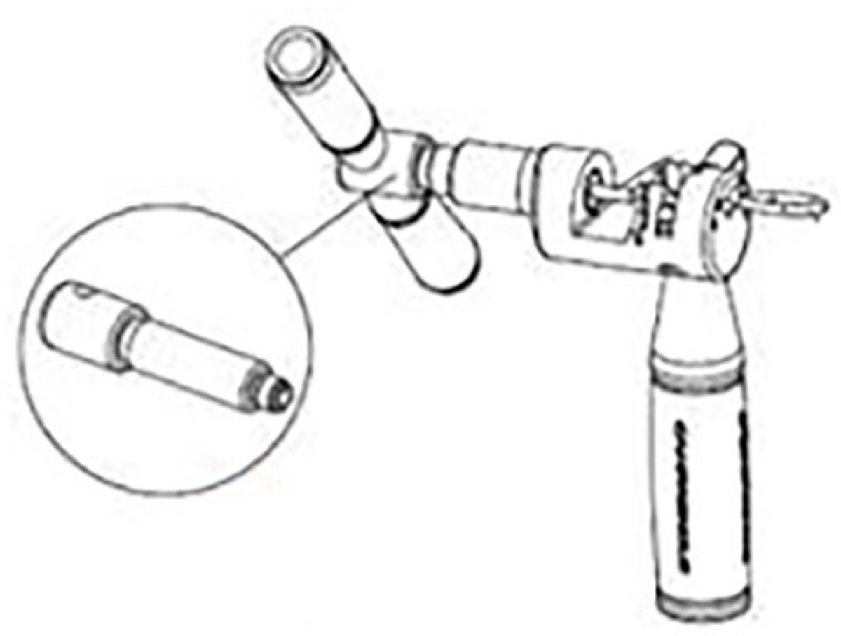 Campagnolo Ut-cn200/ut-cn300 Central Axle Kettingpen-extractor Zilver