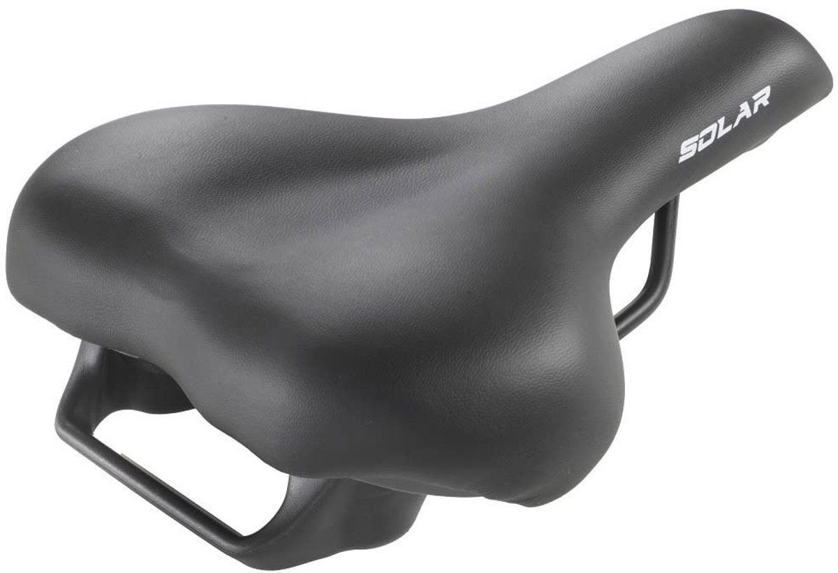 Mvtek Solar E-bike Zadel Zwart 205 mm Man,Vrouw