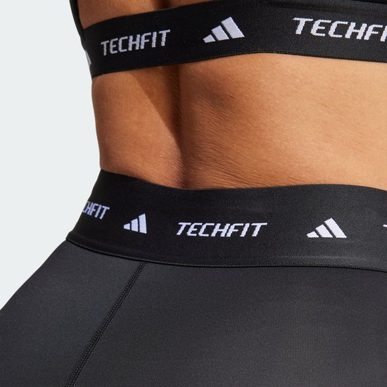 Adidas Performance Techfit Capri Legging - Dames - Zwart van Merkloos — afbeelding 3