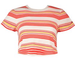 Superdry Vintage Crop Top Wit XS Vrouw