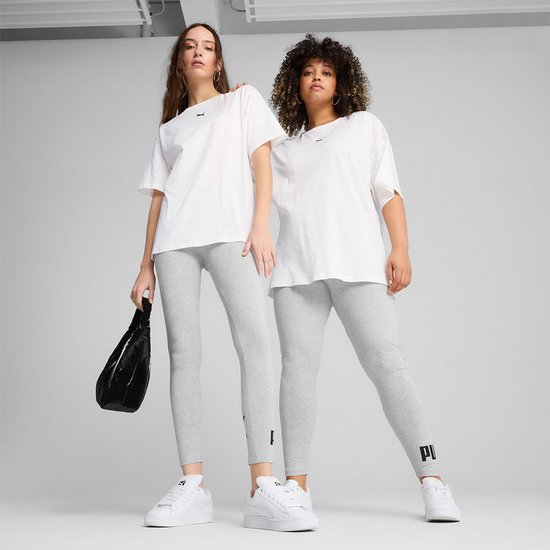 Puma Damen ESS No.1 Logo Leggings 682426 Light Gray Heather-XS van Merkloos — afbeelding 5