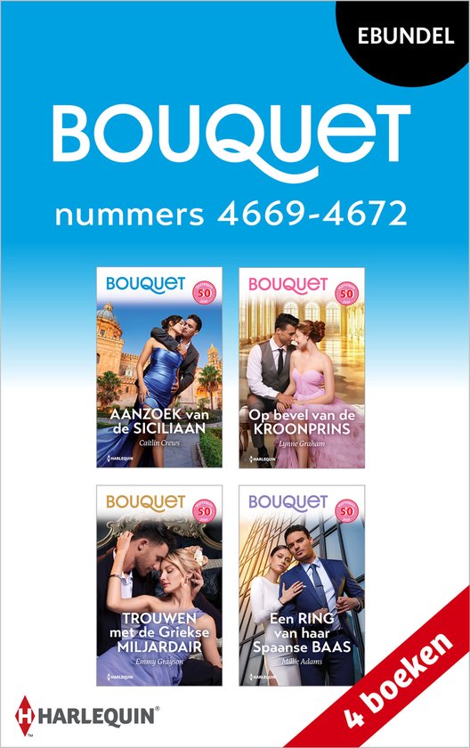 Bouquet e-bundel nummers 4669 - 4672