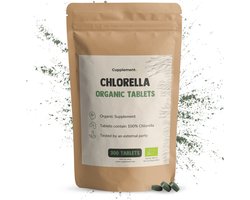Cupplement Chlorella 500 mg Biologisch 300 Tabletten - Algen - Detox - Spirulina