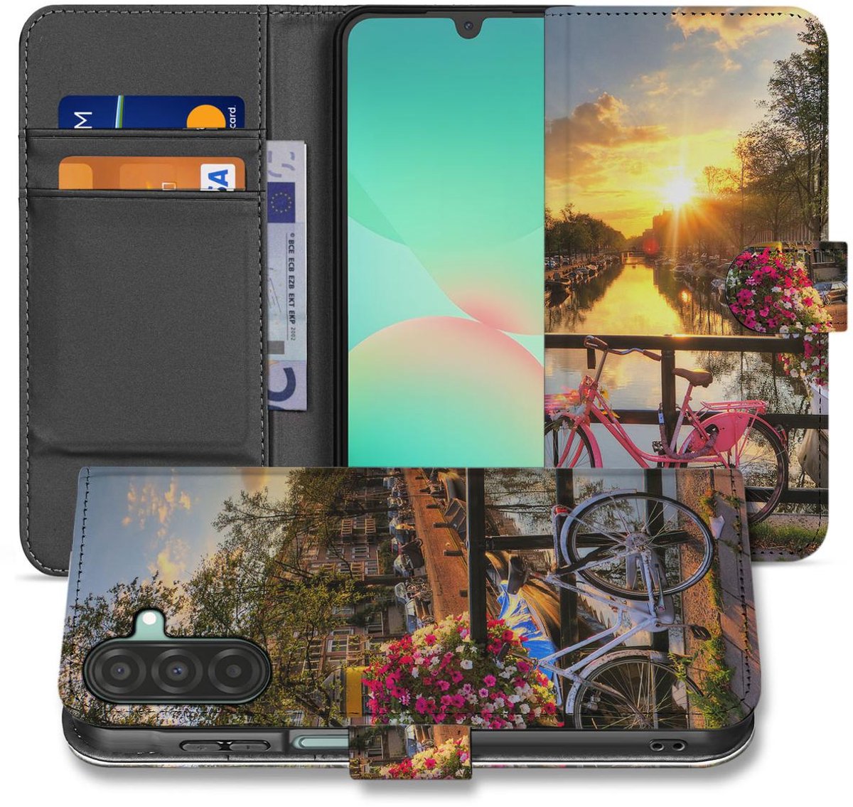 Samsung Galaxy A26 Amsterdamse Grachten Book Case