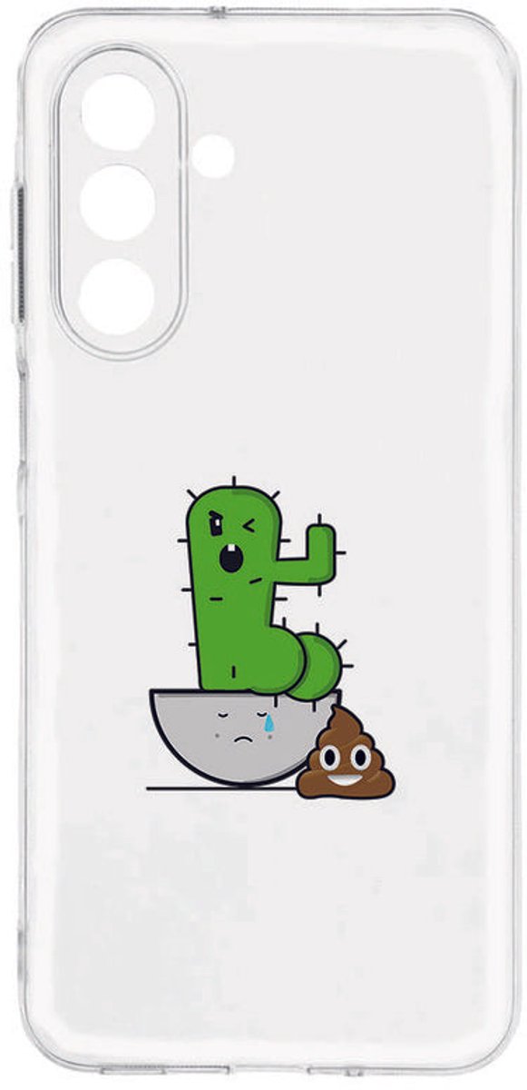 TPU Hoesje Samsung Galaxy A17 - Cactus Poo Backcover
