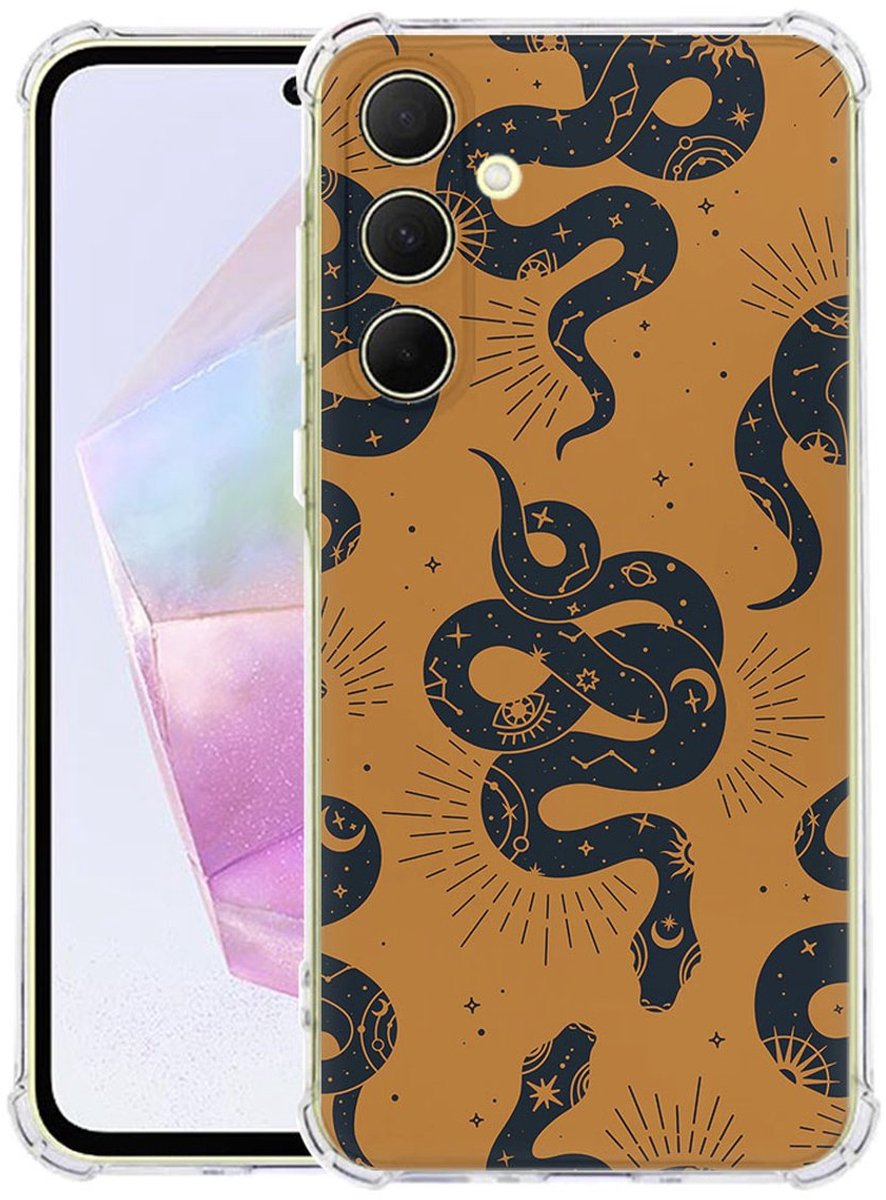 Samsung Galaxy A56 Hoesje - Snakes TPU Antishock
