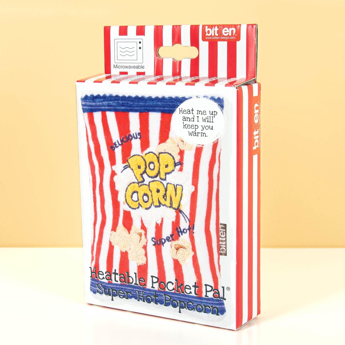 Popcorn warmtekussen - Klein van Bitten