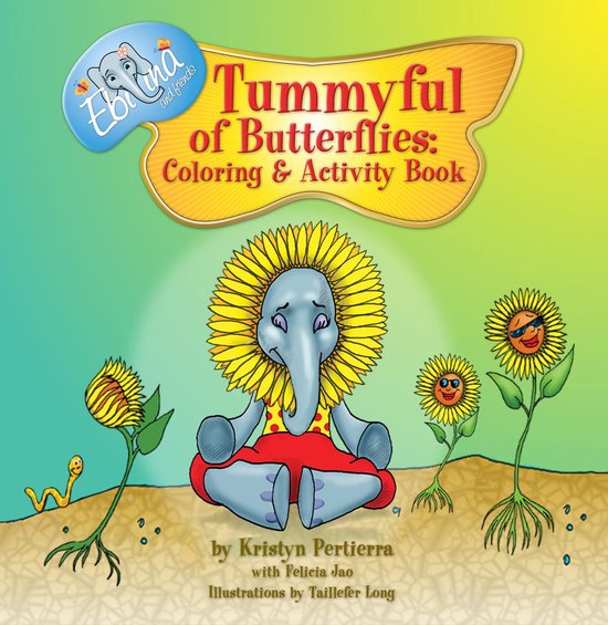 Tummyful of Butterflies: Coloring and Activity Book - cover