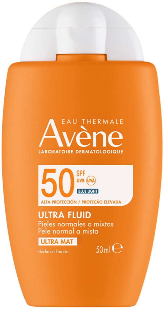Avène Ultra Fluid Invisible SPF 50 - 2 x 50 ml - Voordeelverpakking