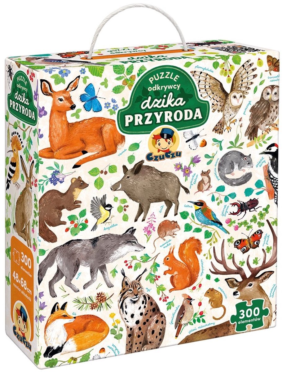 CzuCzu Puzzle odkrywcy Dzika Przyroda - CzuCzu Puzzel voor ontdekkers Wilde natuur