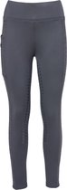 PK International - Rijlegging - Technical Tights - Stretch - Full Grip - Toledo - Black - Zwart - M/38